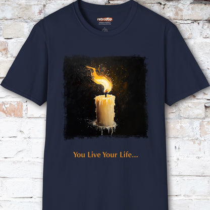 Candle in the Wind Unisex T shirt