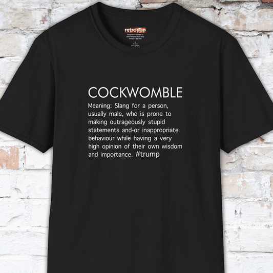COCKWOMBLE TRUMP Unisex short sleeve T-shirt