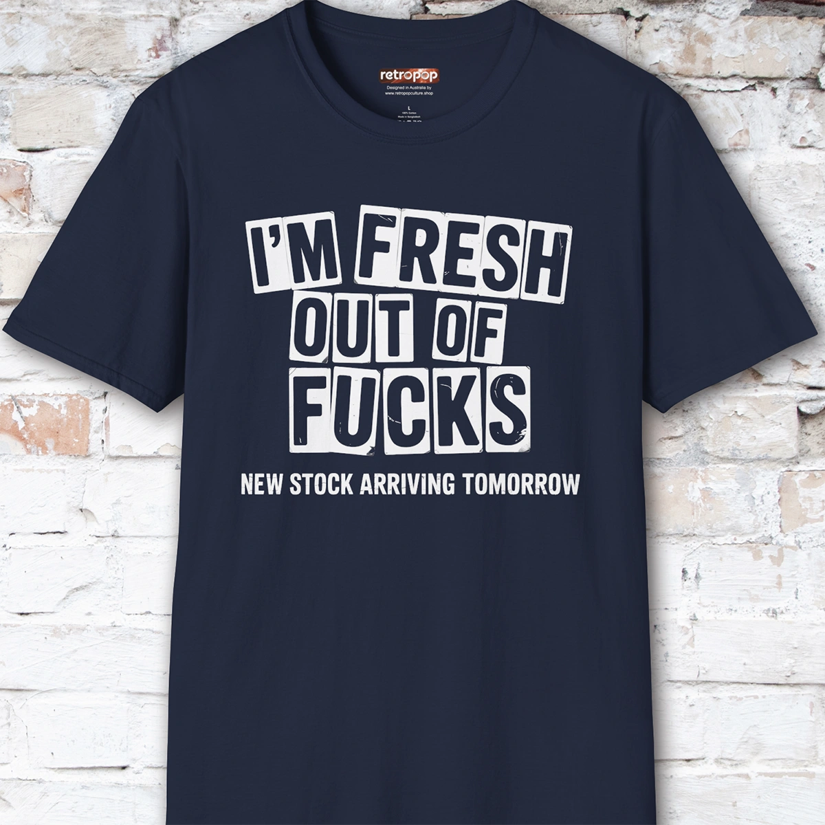 Fresh out of Fucks #1 Unisex T shirt