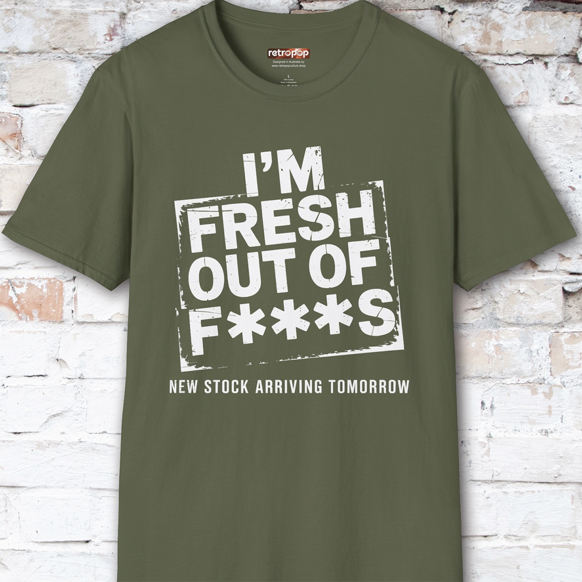 Fresh out of Fucks #4 Unisex T shirt