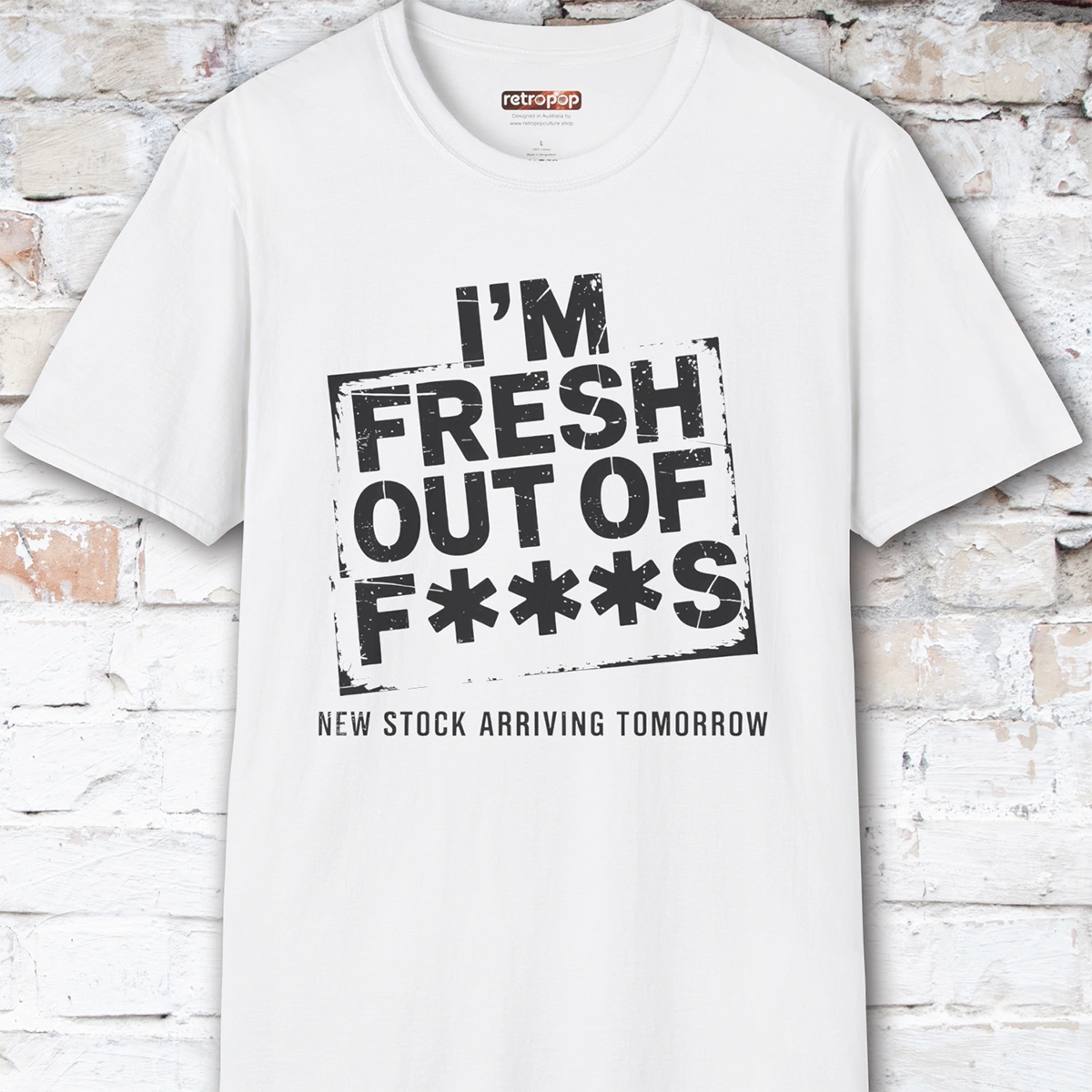 Fresh out of Fucks #4 Unisex T shirt