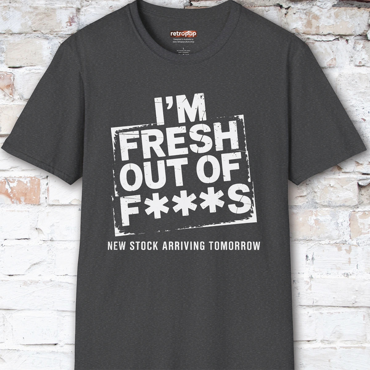 Fresh out of Fucks #4 Unisex T shirt