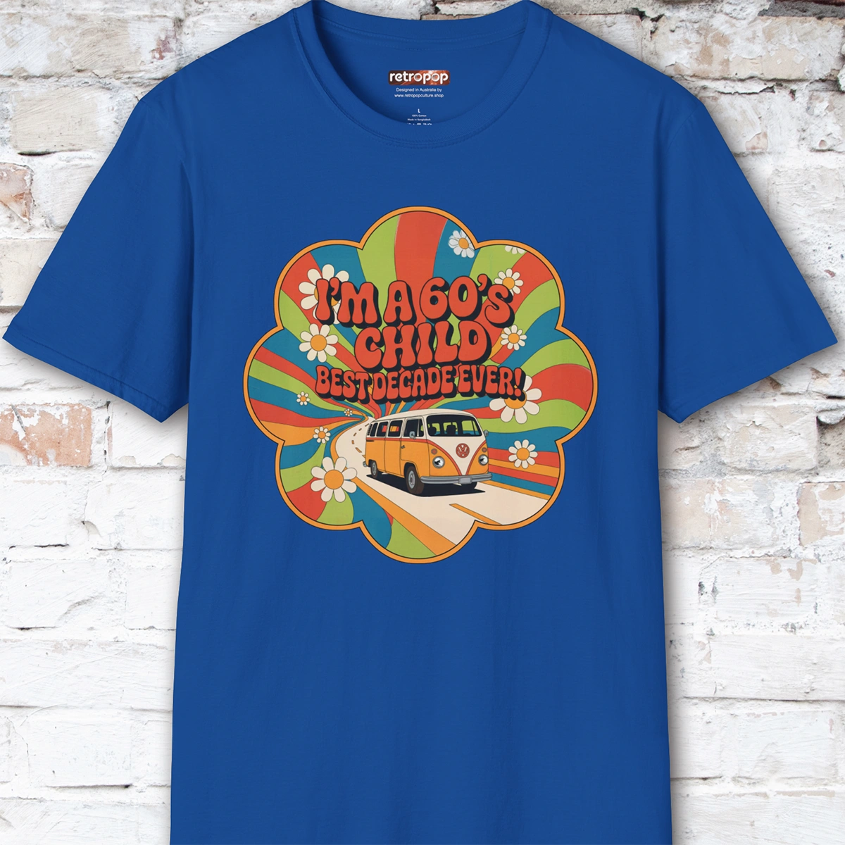 I'm a 60's child #1 Unisex T shirt