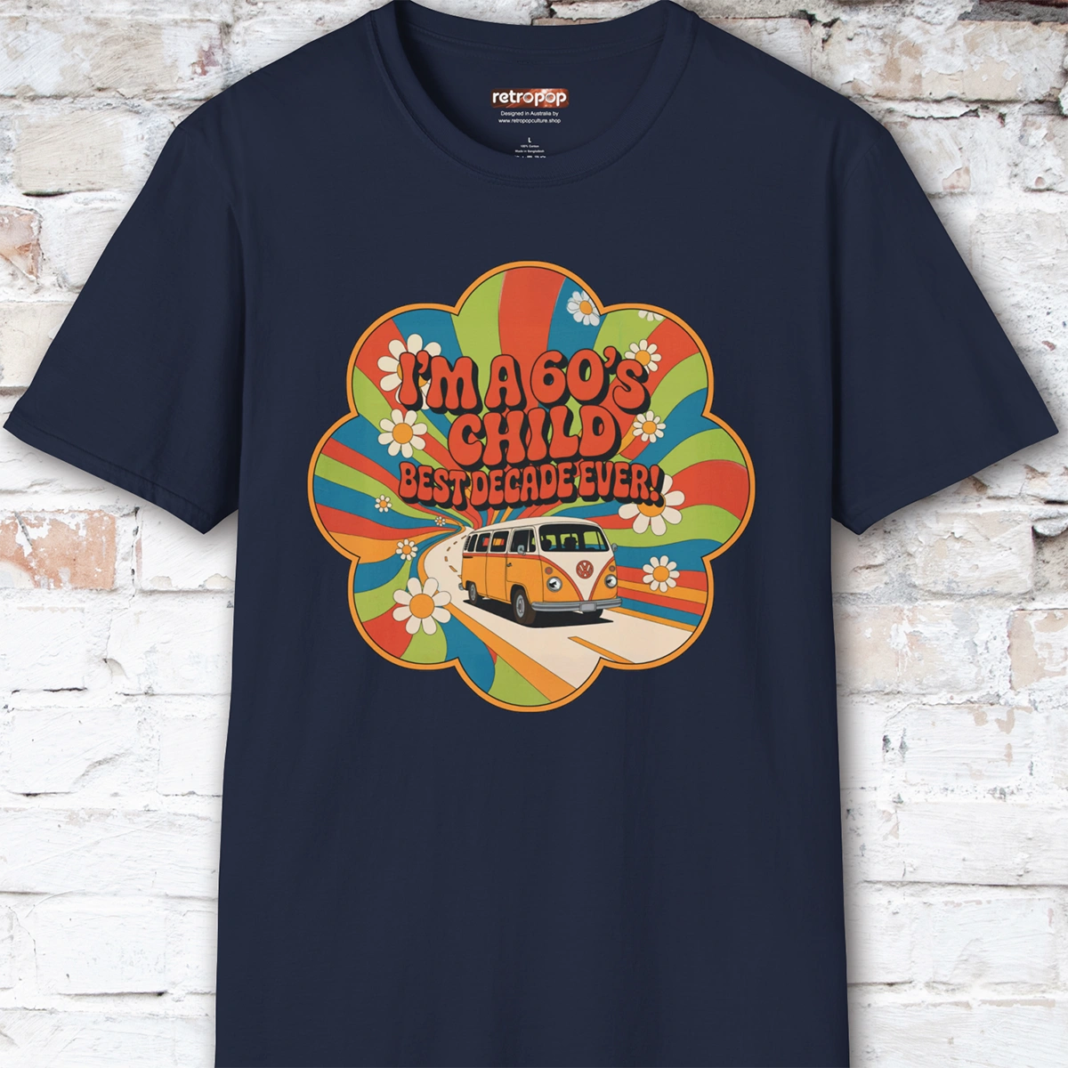 I'm a 60's child #1 Unisex T shirt