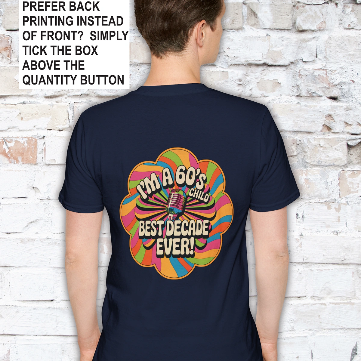 I'm a 60's child #2 Unisex T shirt