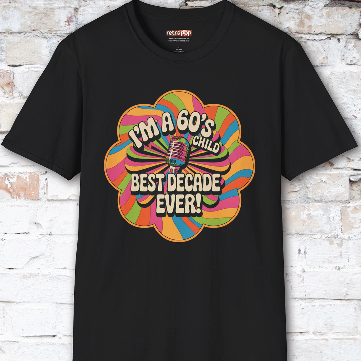 I'm a 60's child #2 Unisex T shirt