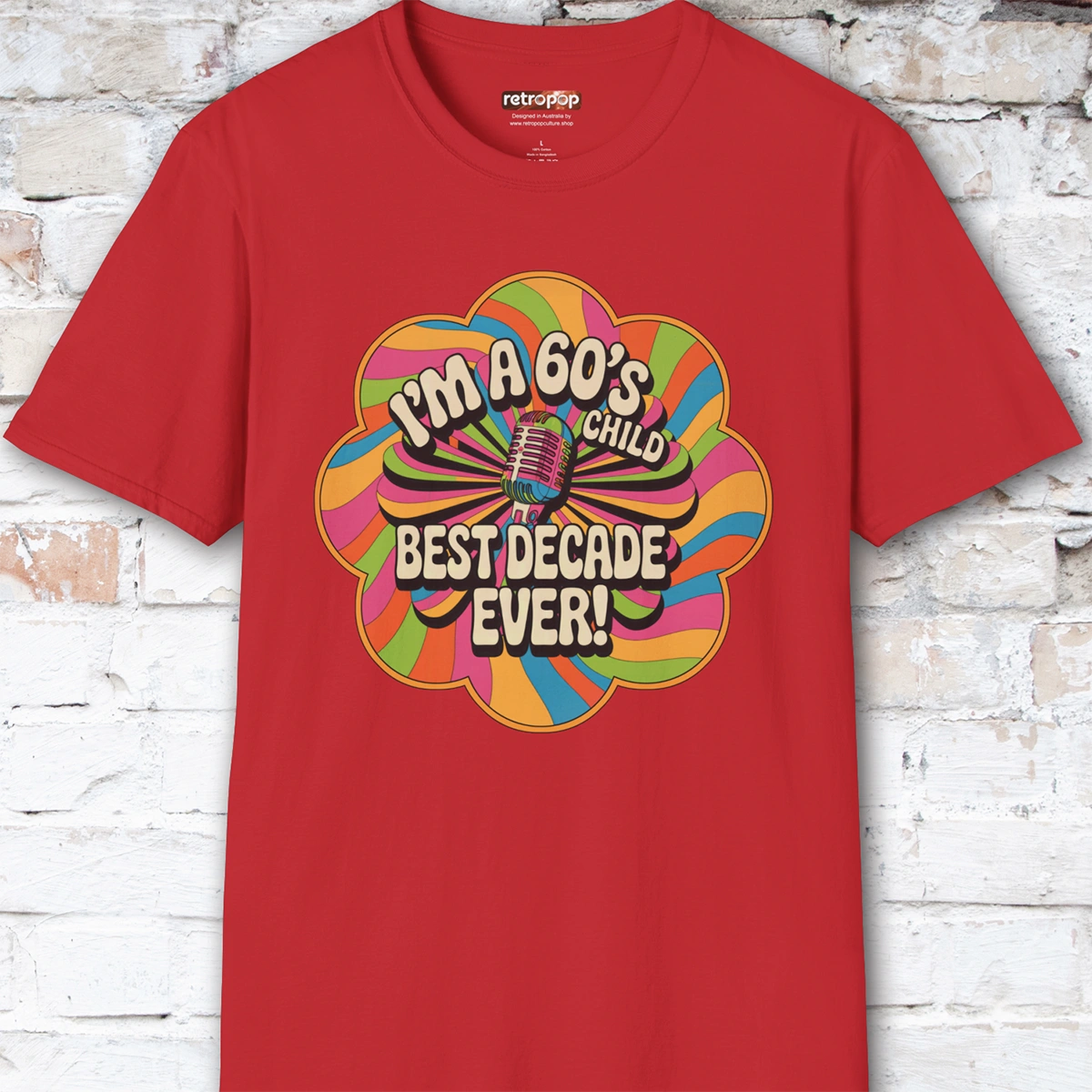 I'm a 60's child #2 Unisex T shirt