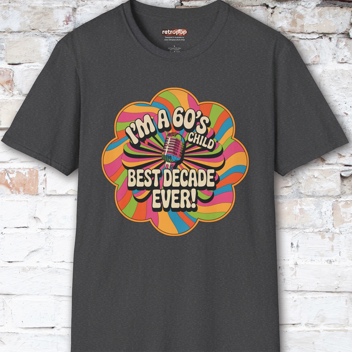 I'm a 60's child #2 Unisex T shirt