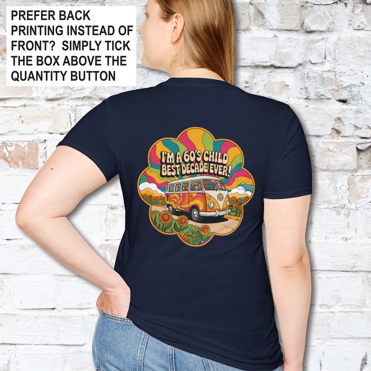 I'm a 60's child #3 Unisex T shirt