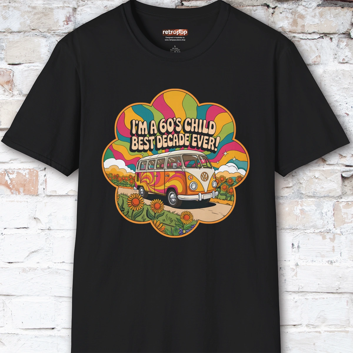 I'm a 60's child #3 Unisex T shirt