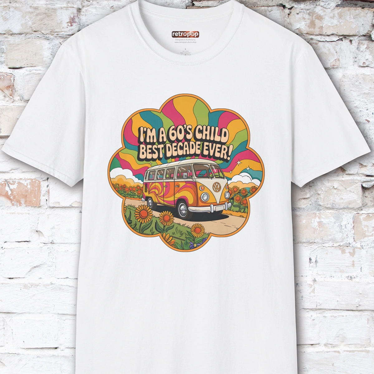 I'm a 60's child #3 Unisex T shirt