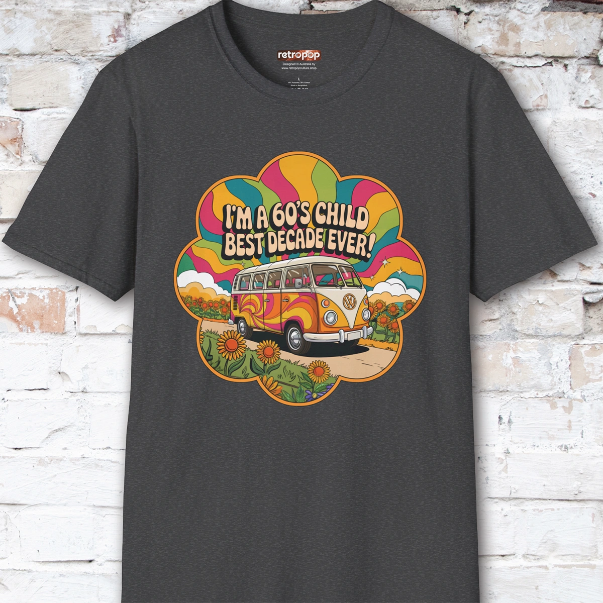 I'm a 60's child #3 Unisex T shirt