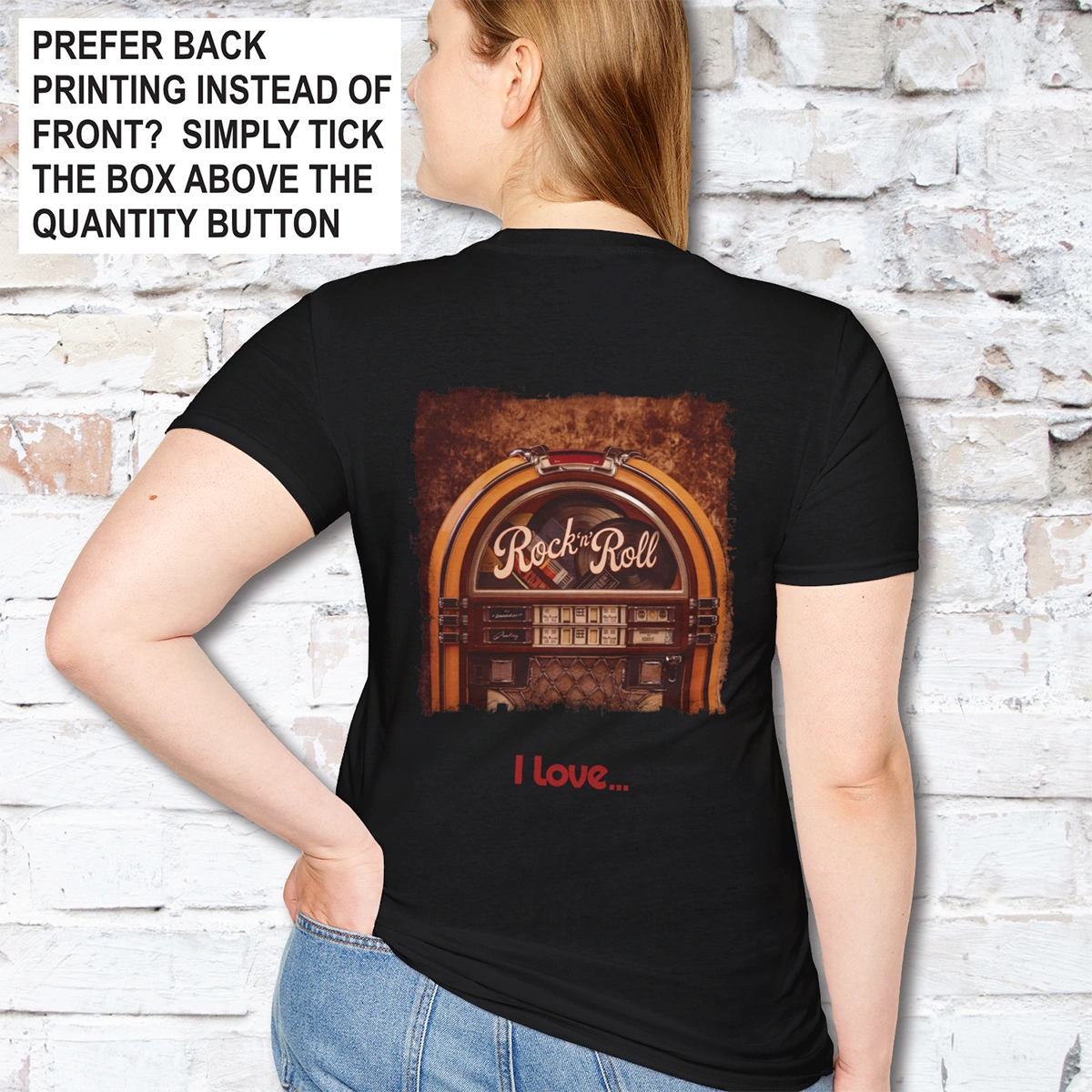 I Love Rock n Roll Unisex T shirt