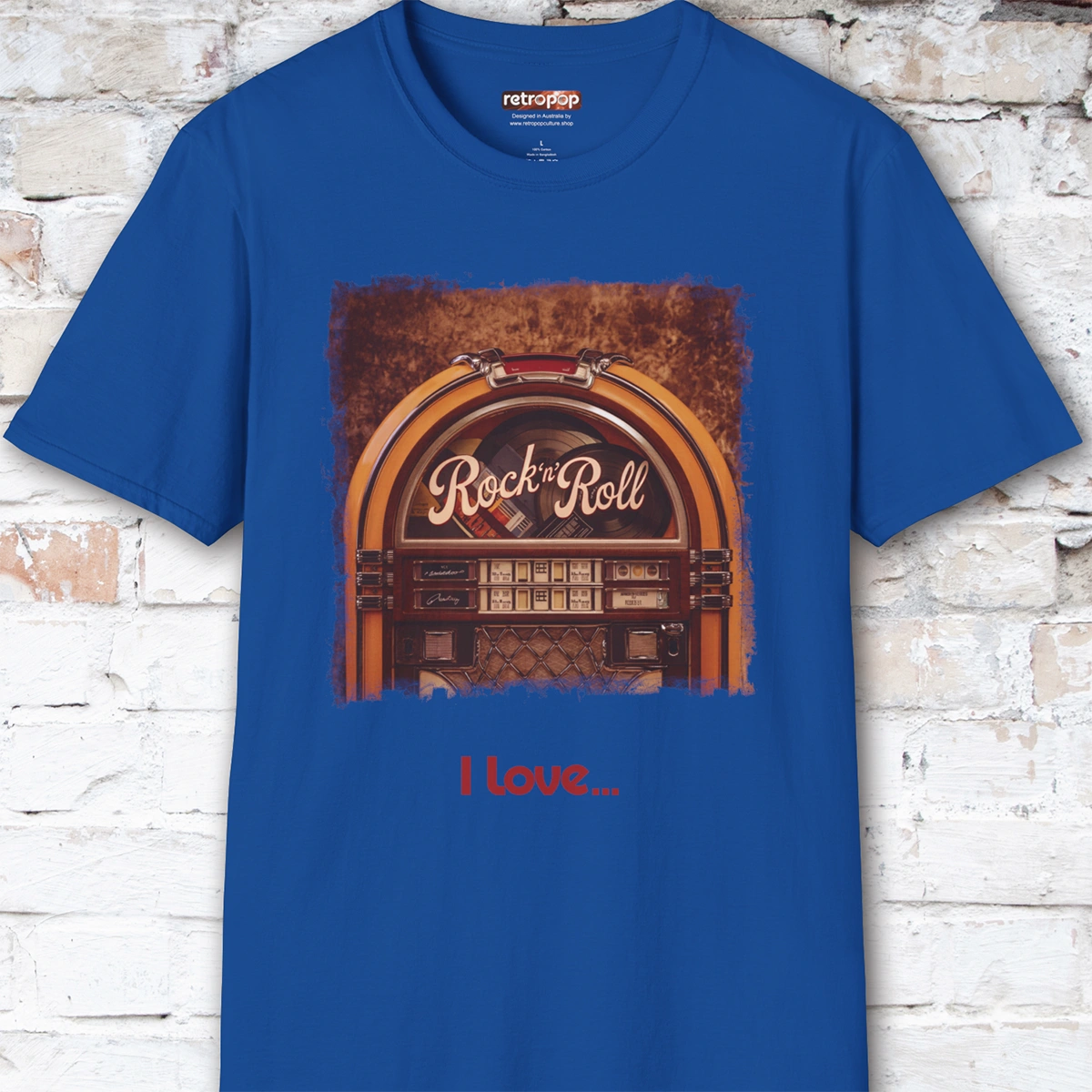 I Love Rock n Roll Unisex T shirt