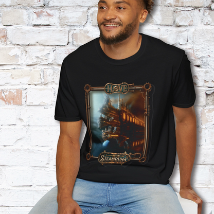 I love Steampunk - Spaceship#16 Unisex T shirt