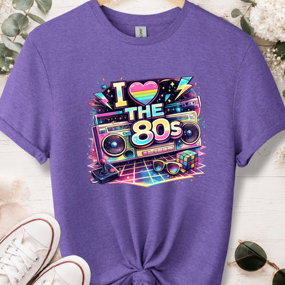 I love the '80s #4 unisex T shirt