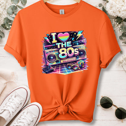 I love the '80s #4 unisex T shirt