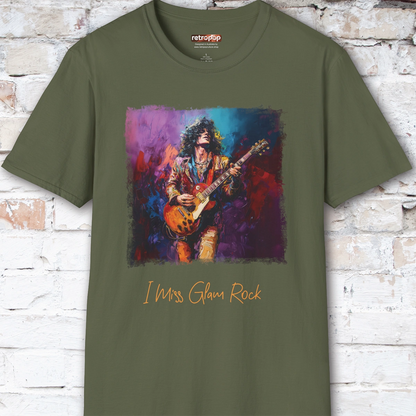 I Miss Glam Rock Unisex T shirt