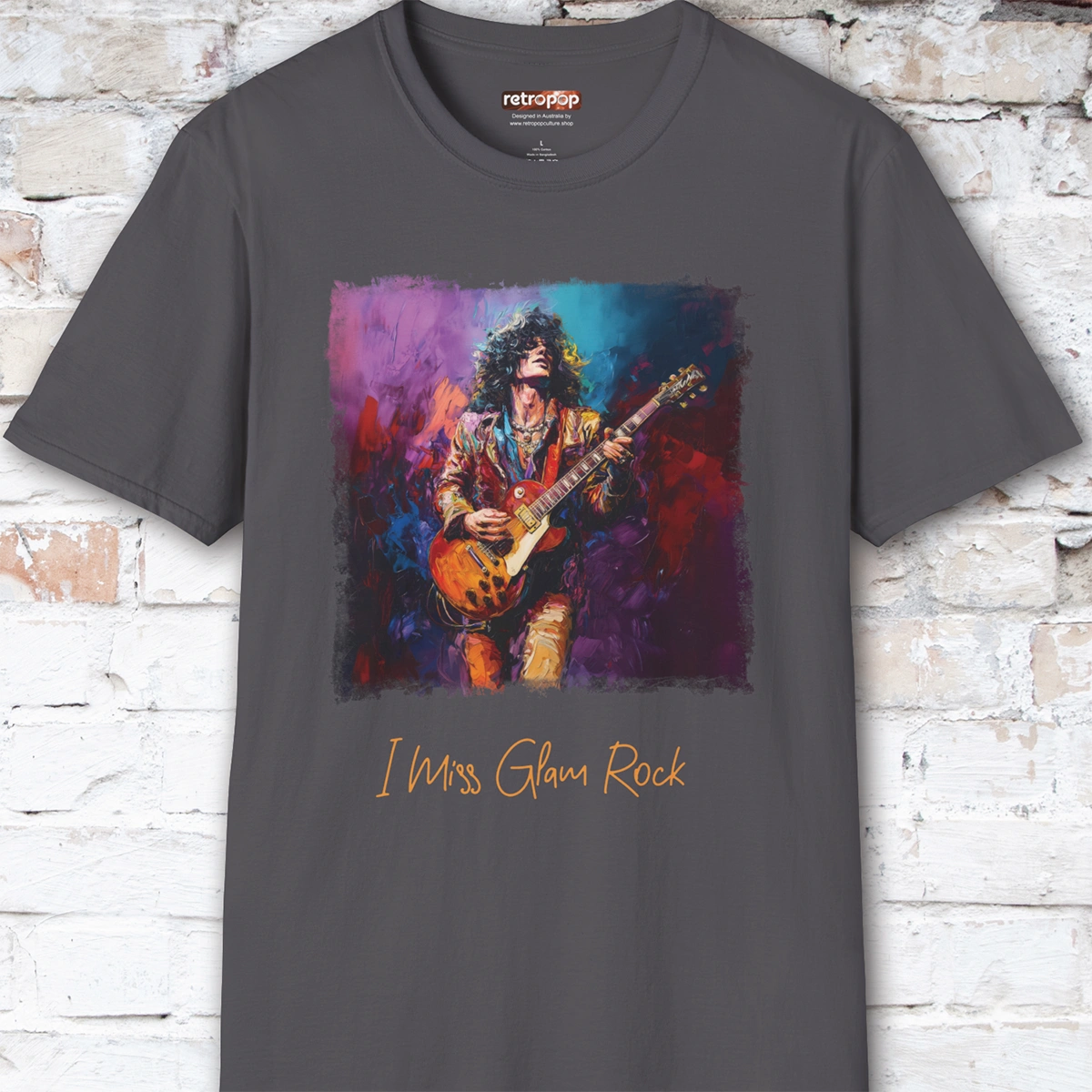 I Miss Glam Rock Unisex T shirt