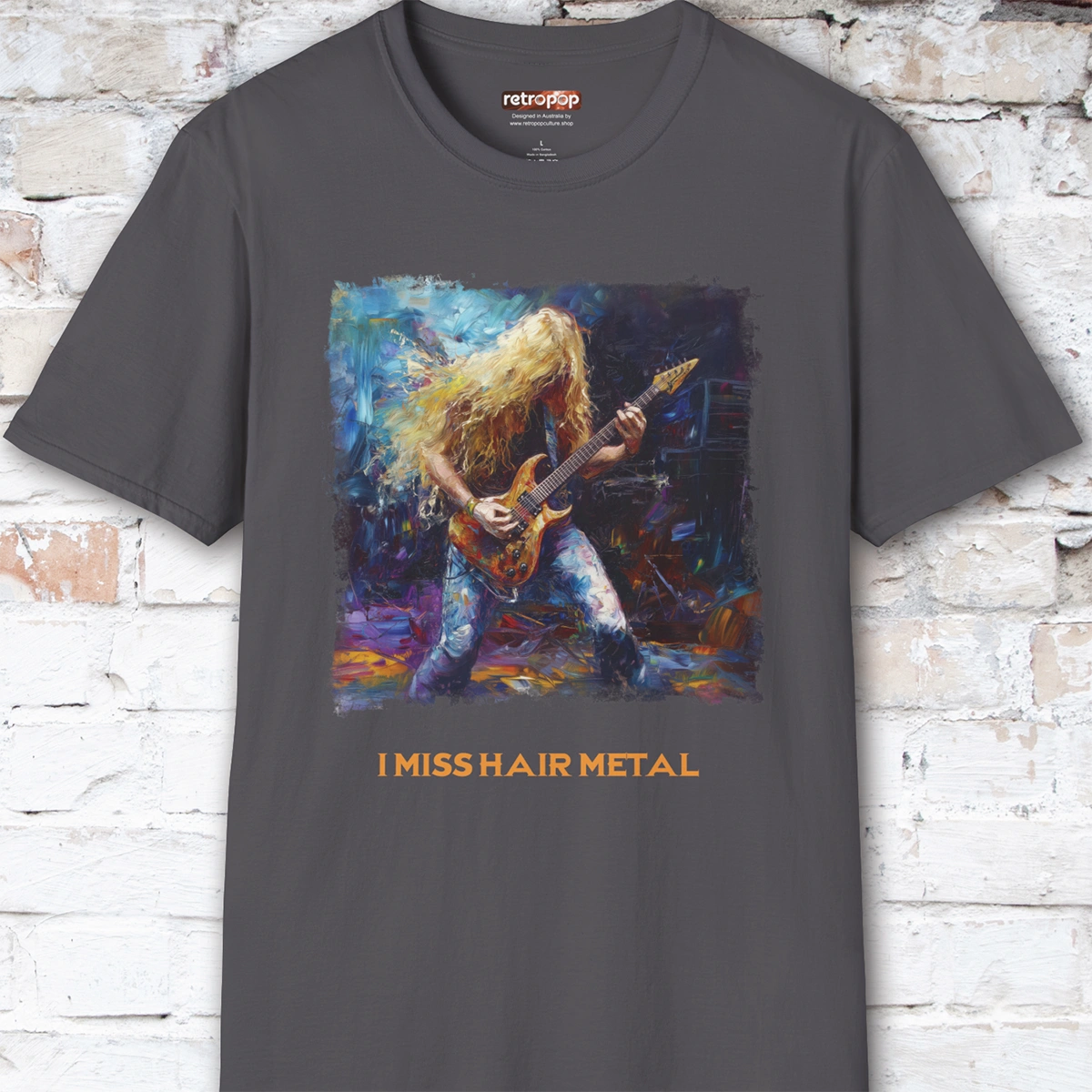 I Miss Hair Metal Unisex T shirt