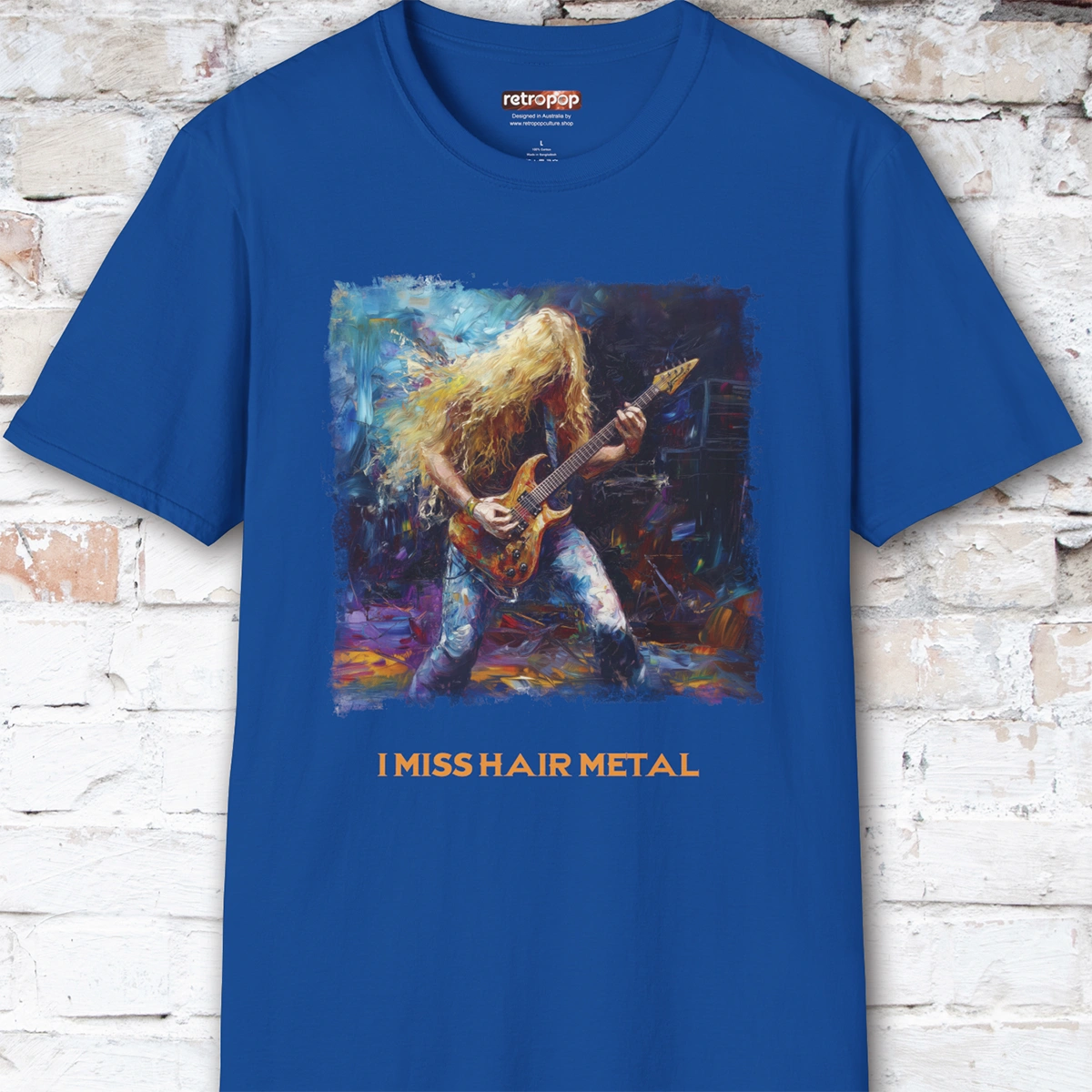 I Miss Hair Metal Unisex T shirt