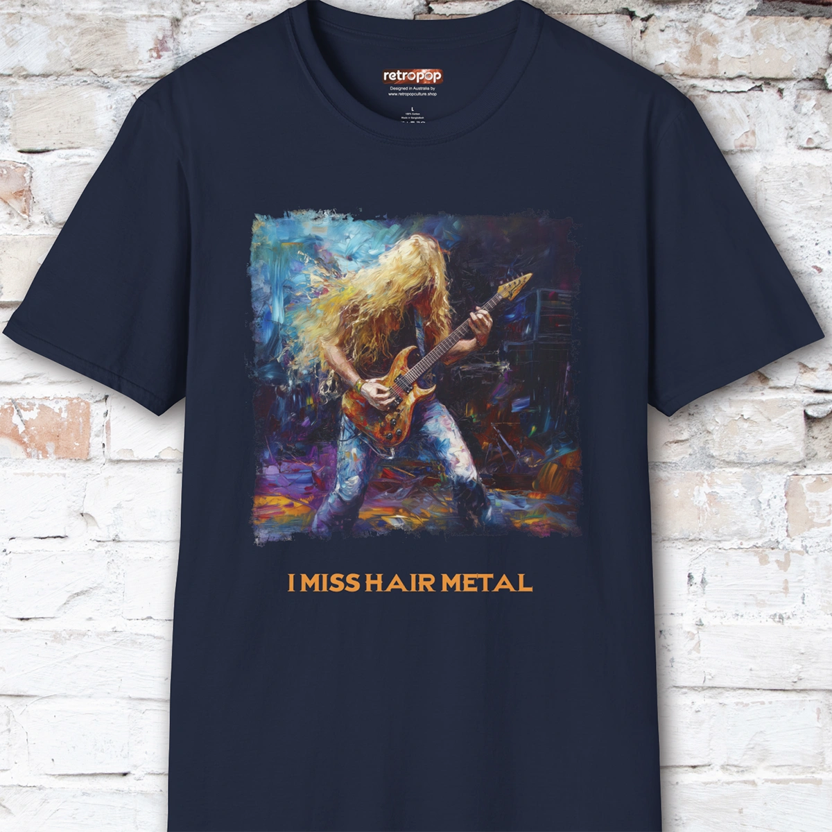 I Miss Hair Metal Unisex T shirt