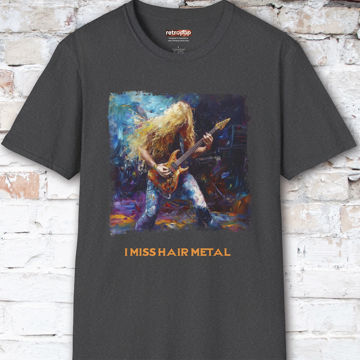 I Miss Hair Metal Unisex T shirt