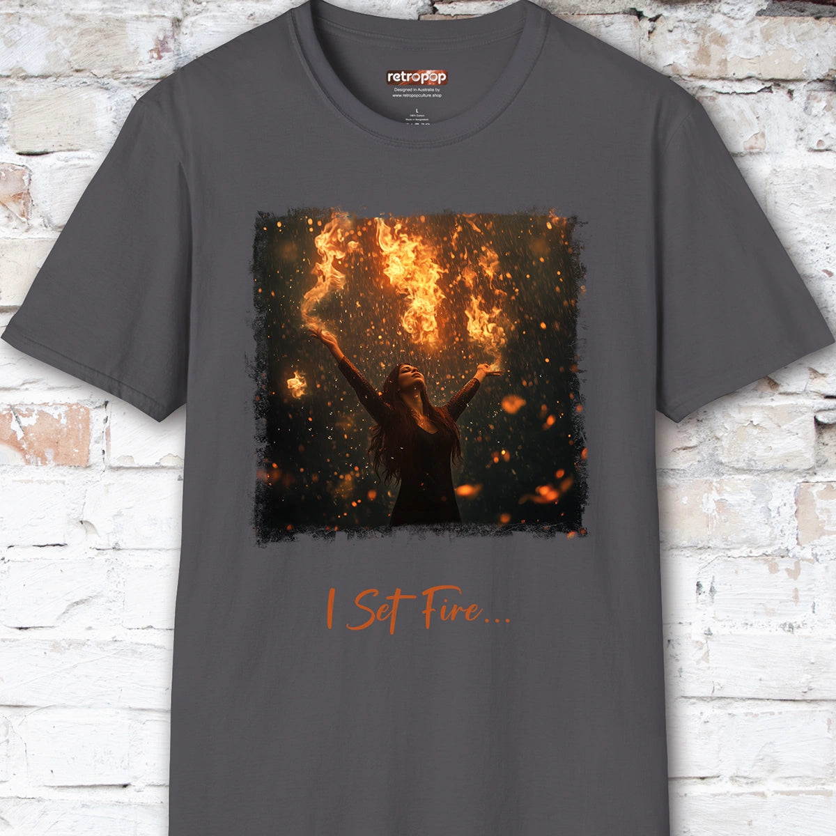 I Set Fire to the Rain Unisex T shirt