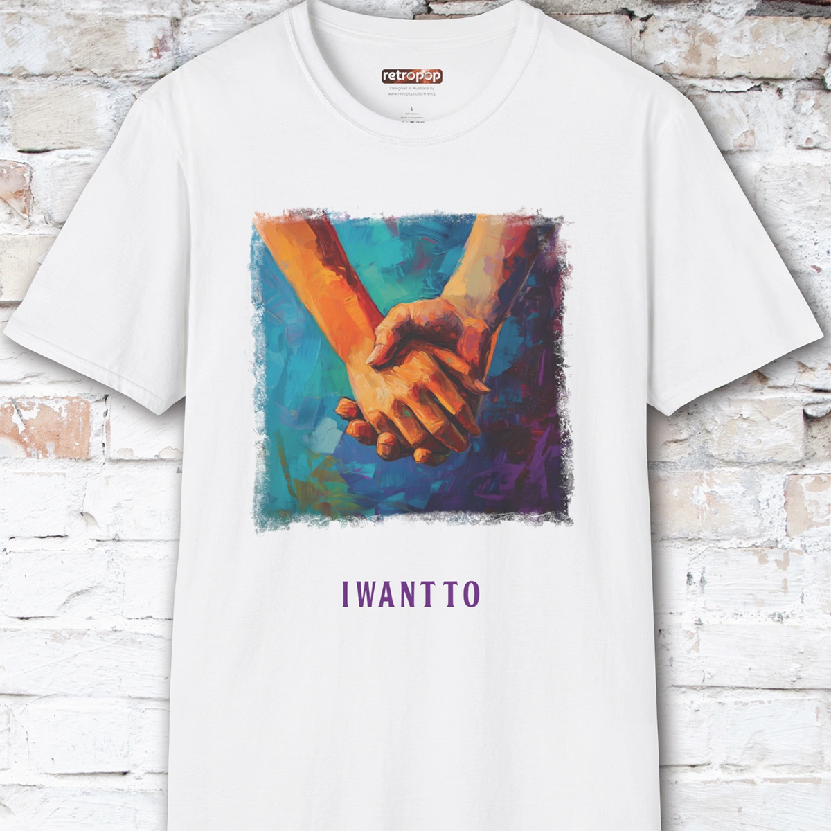 I want to hold your hand Unisex T shirt