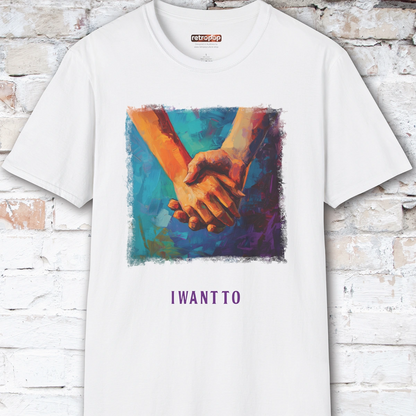 I want to hold your hand Unisex T shirt