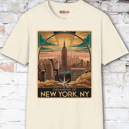 Dreaming of New York Unisex T shirt