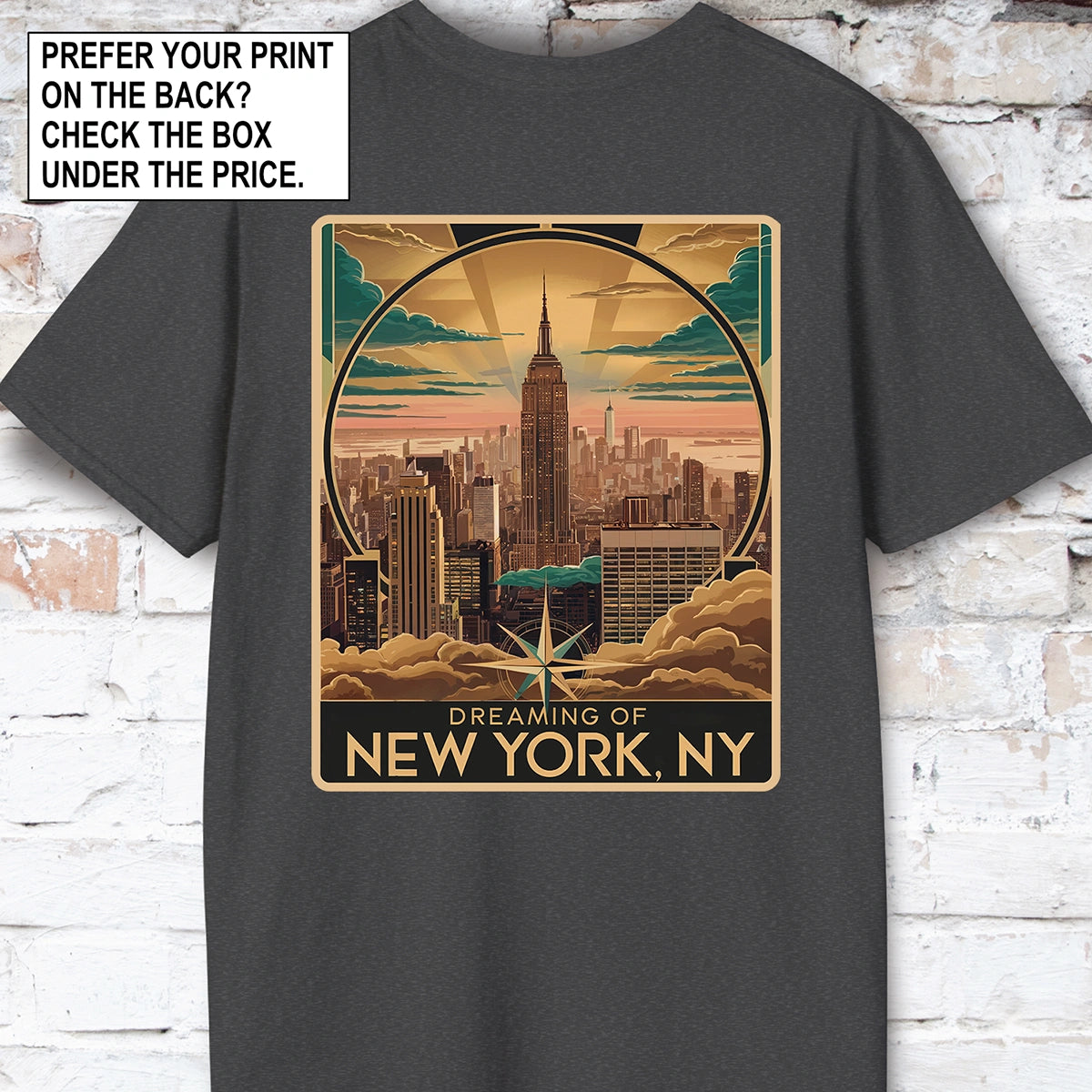 Dreaming of New York Unisex T shirt
