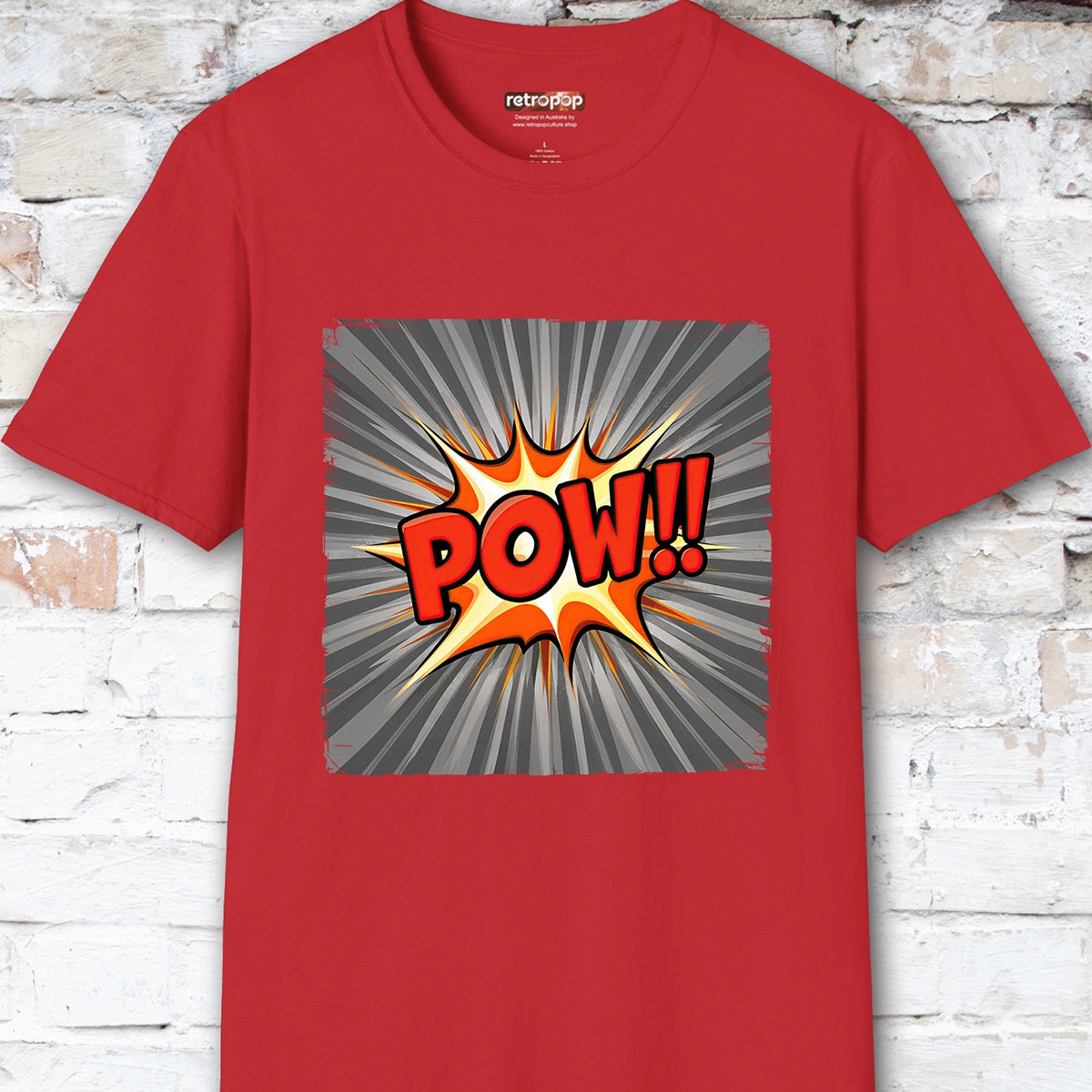 "Pow" Unisex T shirt