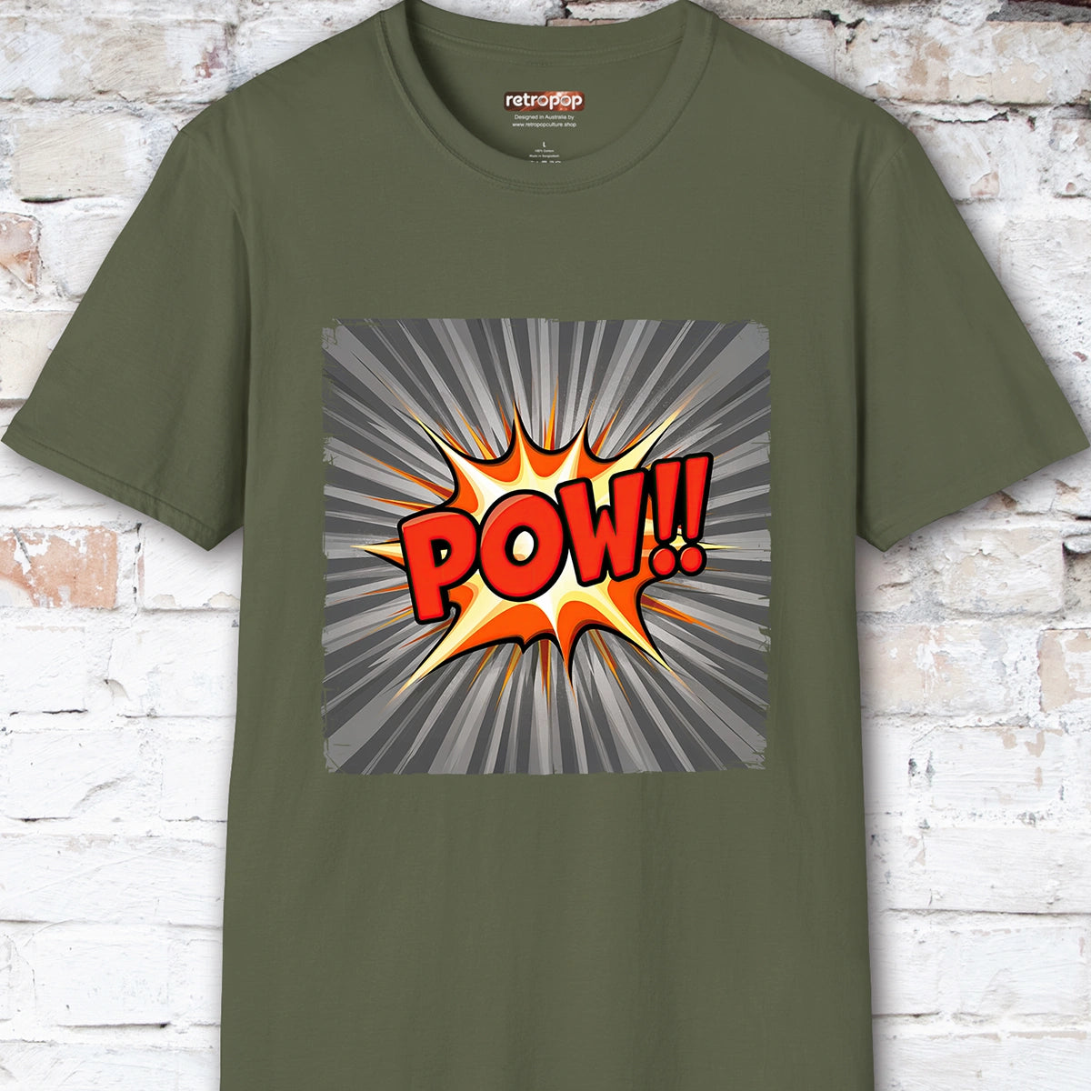 "Pow" Unisex T shirt