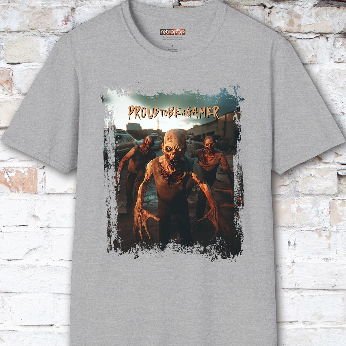 Proud Zombie Gamer #1 Unisex T shirt