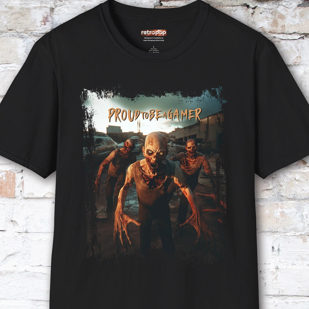 Proud Zombie Gamer #1 Unisex T shirt