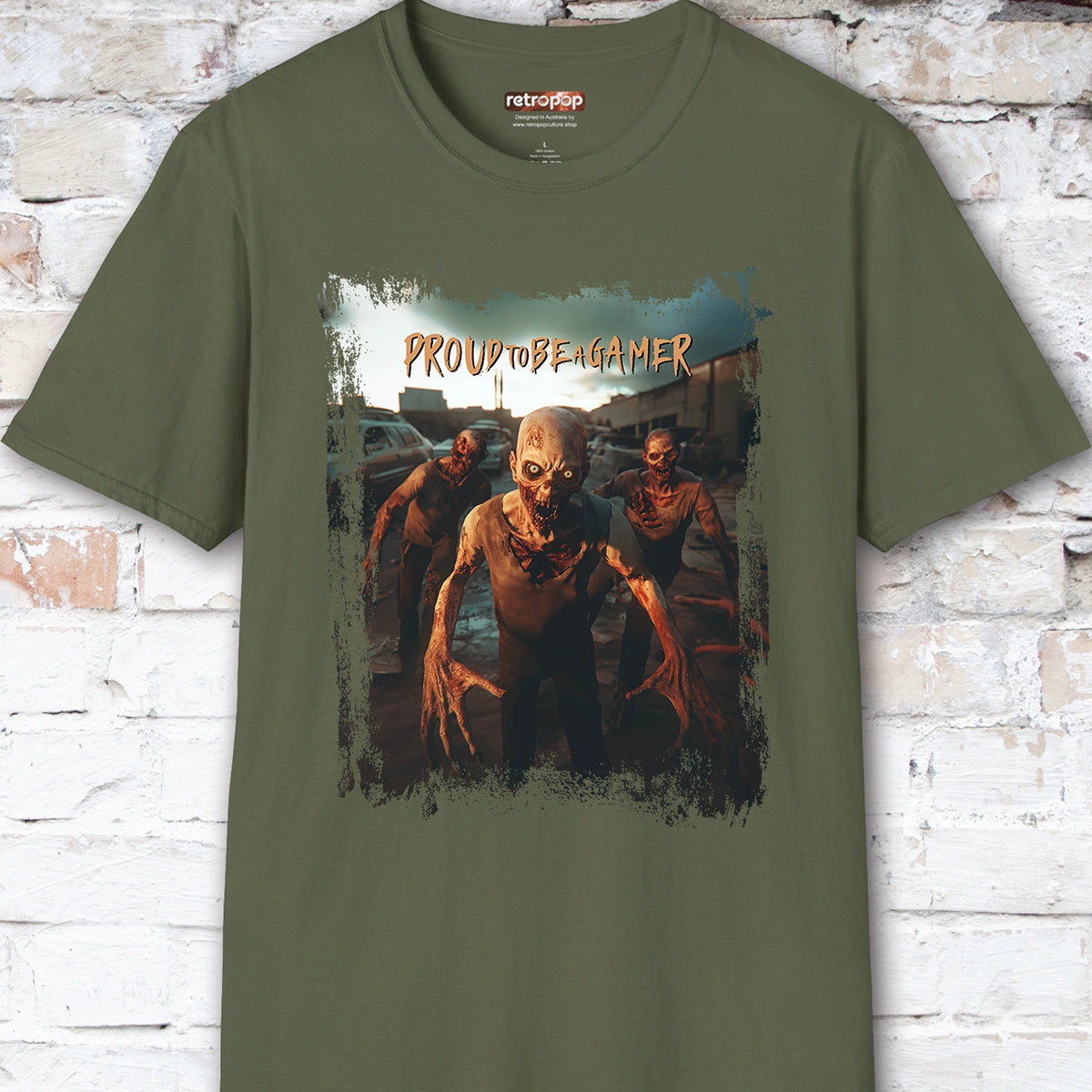 Proud Zombie Gamer #1 Unisex T shirt