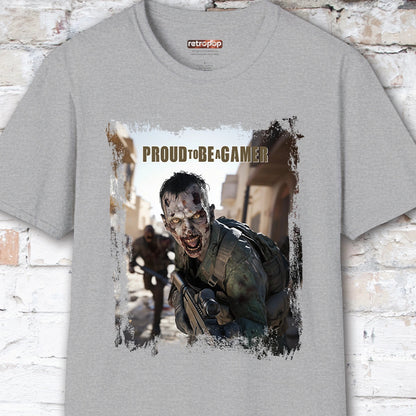 Proud Zombie Gamer #7 Unisex T shirt