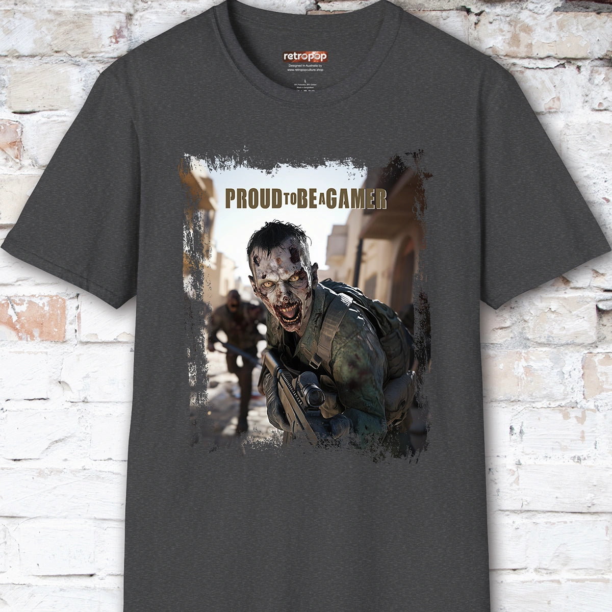 Proud Zombie Gamer #7 Unisex T shirt