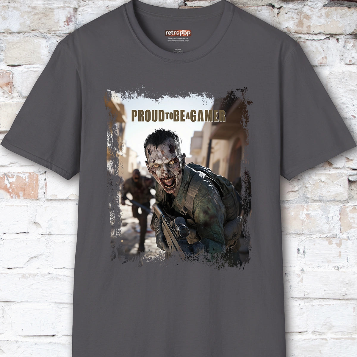 Proud Zombie Gamer #7 Unisex T shirt