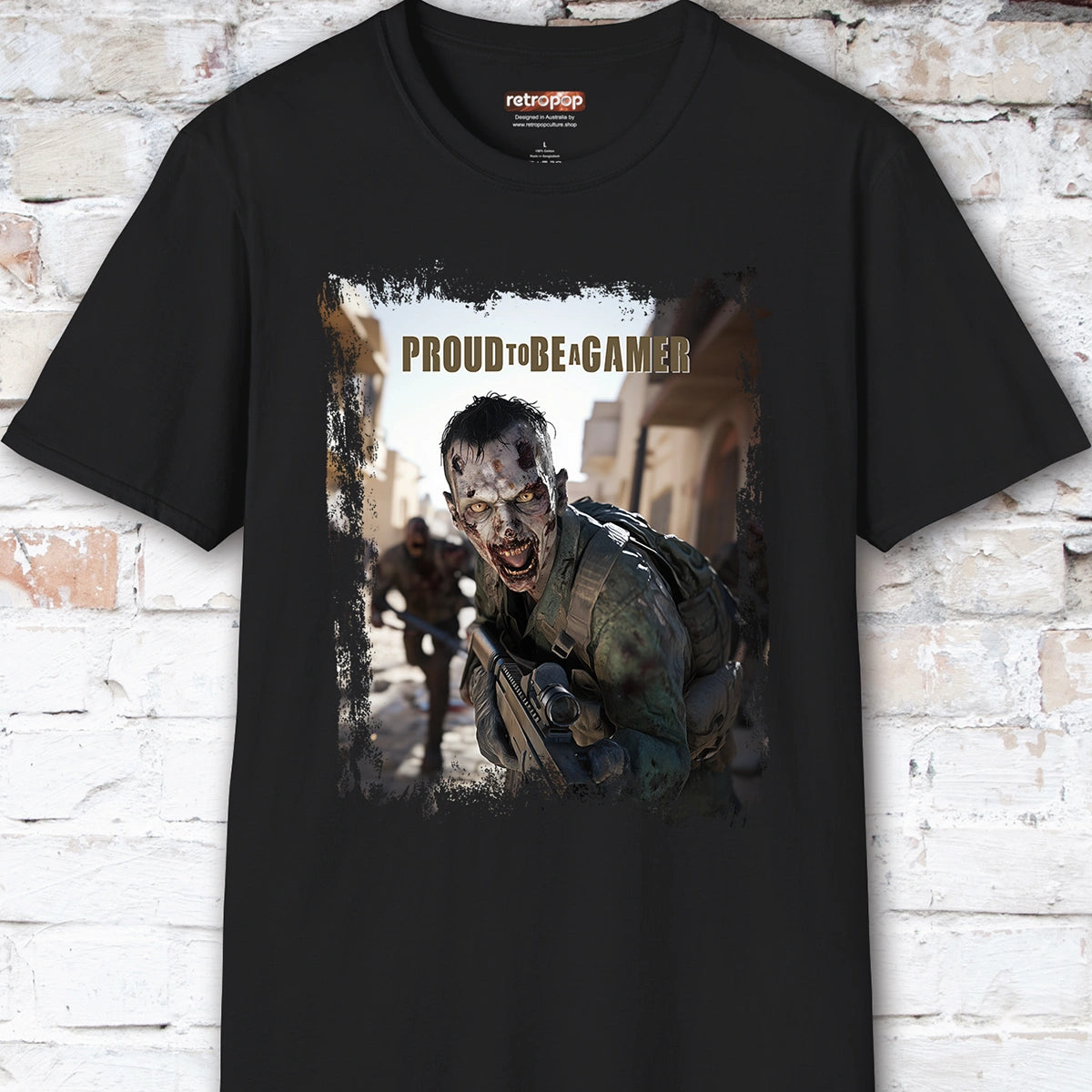 Proud Zombie Gamer #7 Unisex T shirt
