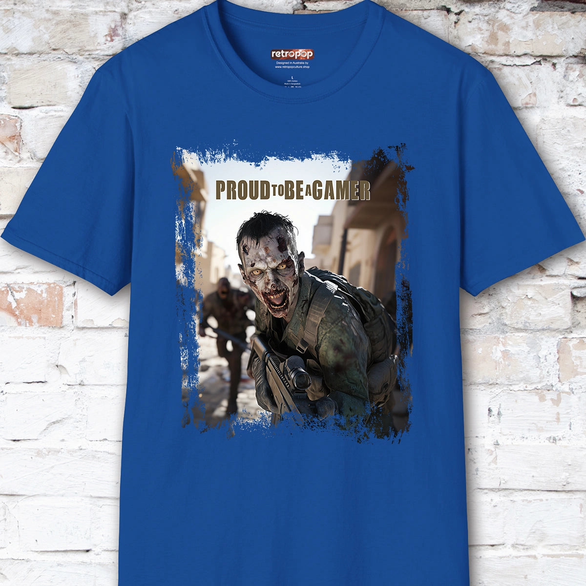 Proud Zombie Gamer #7 Unisex T shirt