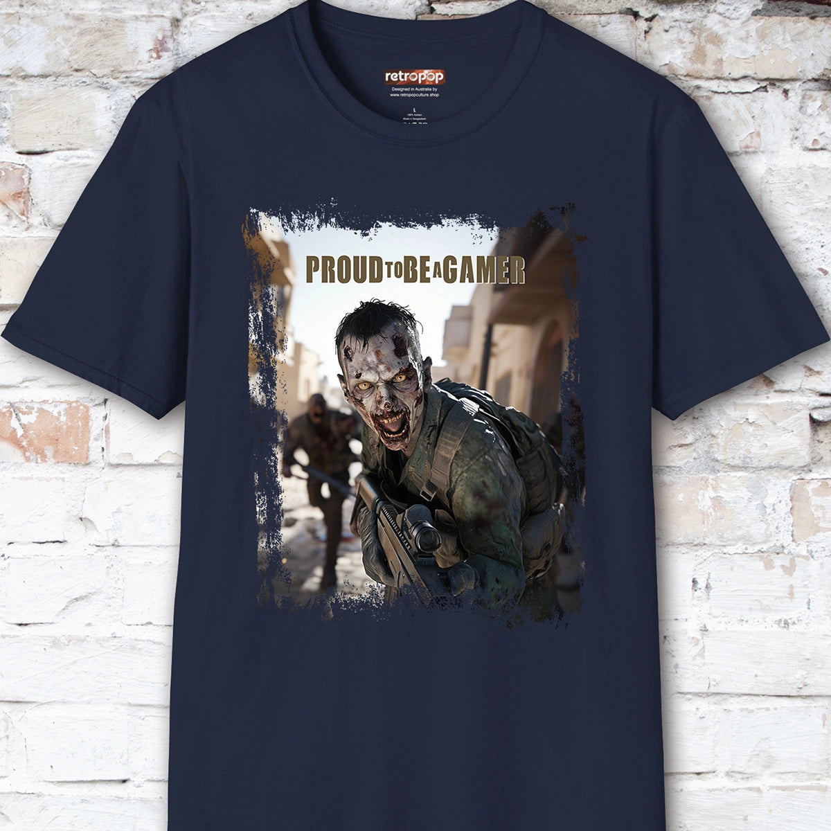 Proud Zombie Gamer #7 Unisex T shirt