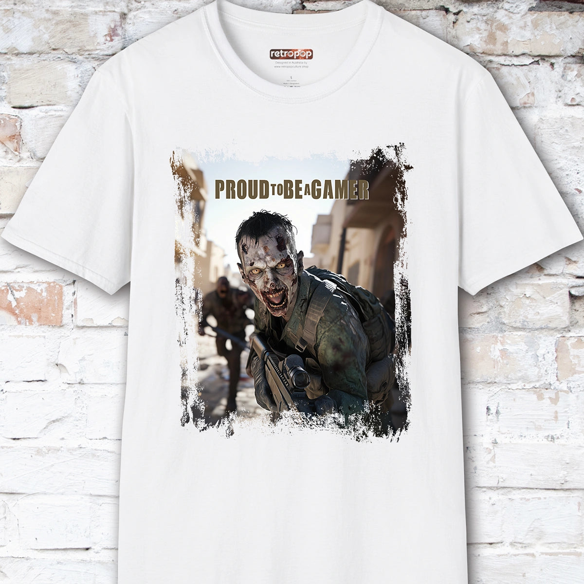 Proud Zombie Gamer #7 Unisex T shirt