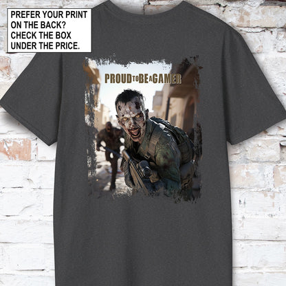 Proud Zombie Gamer #7 Unisex T shirt
