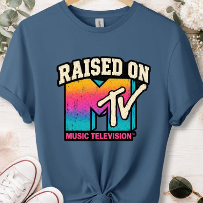 Raised on MTV, unisex T shirt