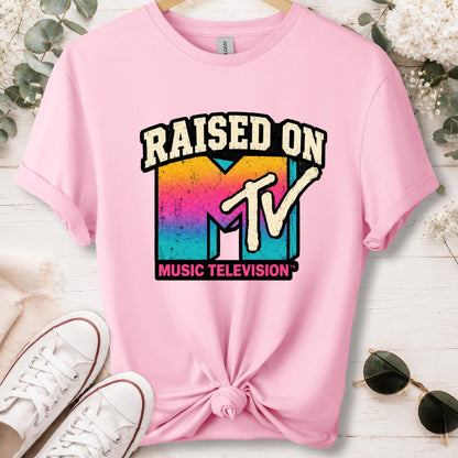 Raised on MTV, unisex T shirt