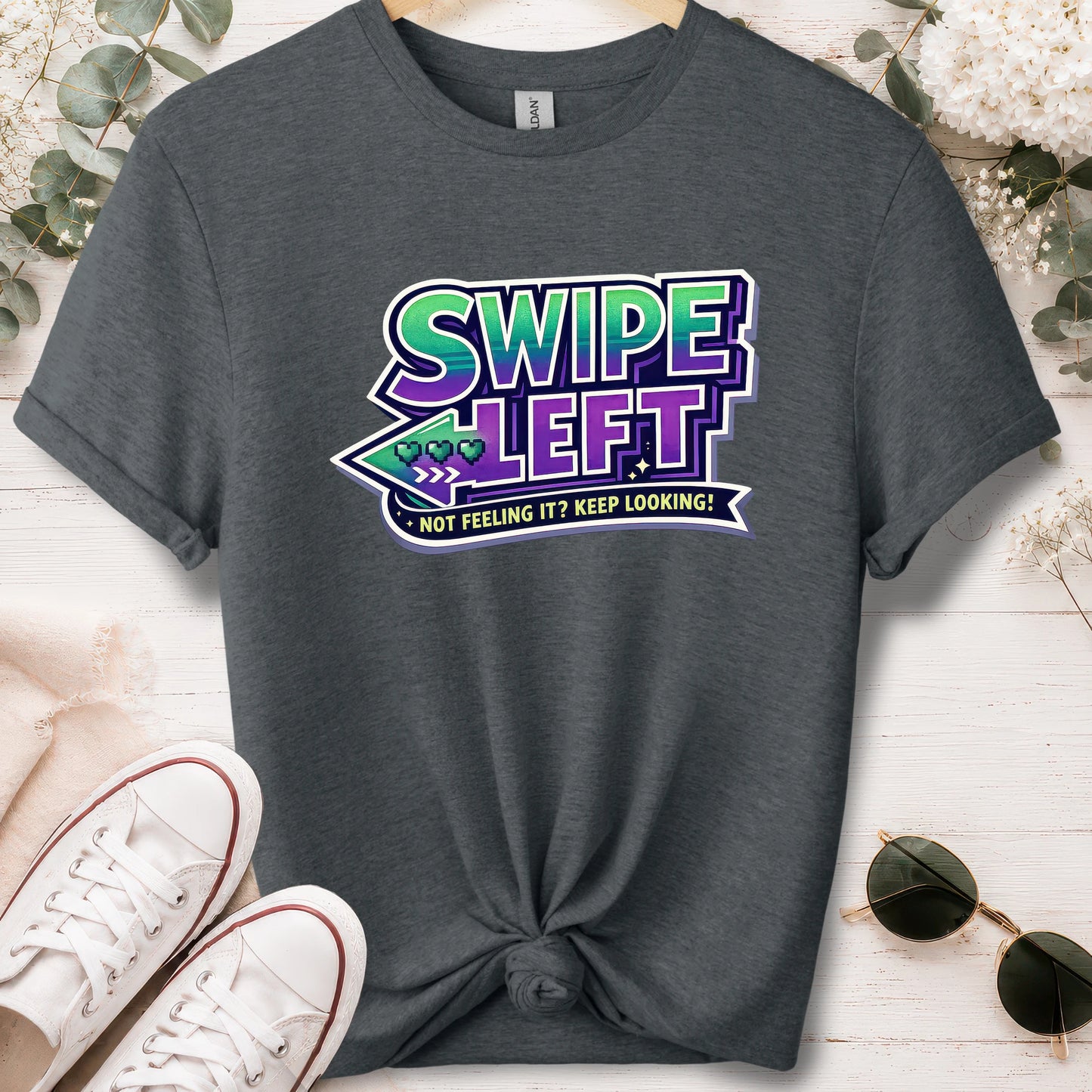 Swipe left #2 unisex T shirt