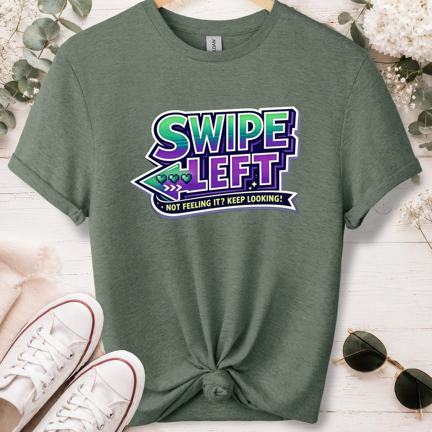 Swipe left #2 unisex T shirt