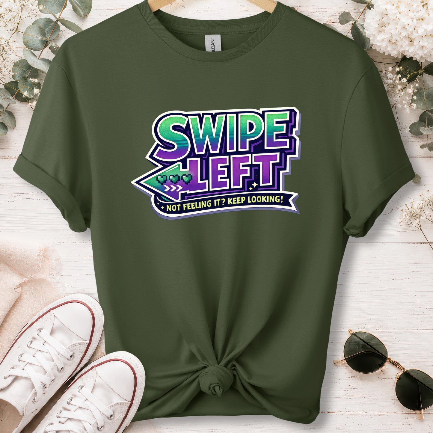 Swipe left #2 unisex T shirt